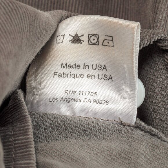 Band of Outsiders Grey Corduroy Button-Up Shirt - Picture 9 of 9